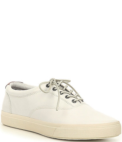 Sperry Men's Striper PlushWave Leather CVO Lace-Up Sneakers