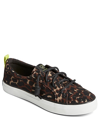 Sperry Seacycled Crest Vibe Animal Print Sneakers