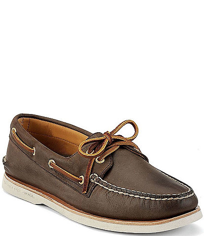 Sperry Men's Top-Sider Gold Authentic Original 2-Eye Boat Shoes