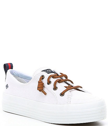 Sperry women's deals leather sneaker