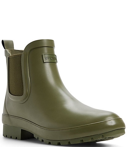 Sperry Women's Drizzle Chelsea Rain Booties