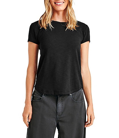 Splendid Abbie Crew Neck Short Sleeve T-Shirt