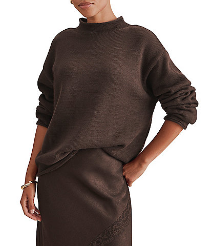 Splendid Elsie Roll Neck Long Sleeve Sweater