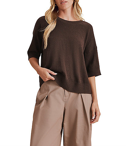 Splendid Georgina 3/4 Sleeve Sweater