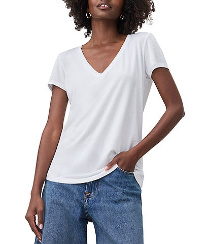 Splendid Kate V-Neck Short Sleeve Tee