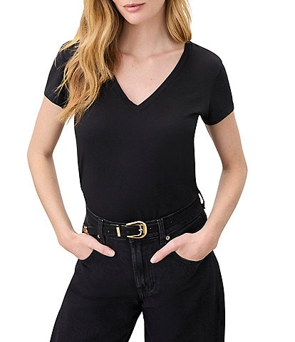 Splendid Kate V-Neck Short Sleeve Tee