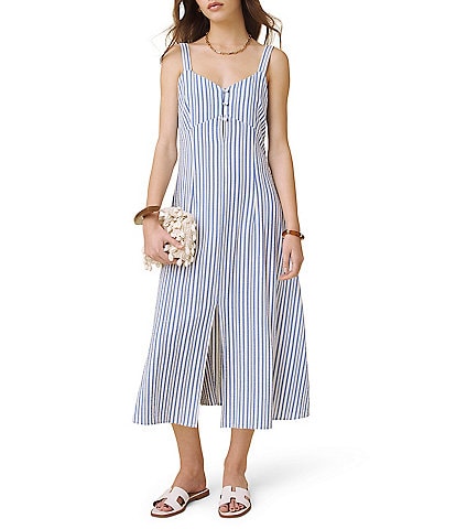 Splendid Madelyn Stripe Midi Dress