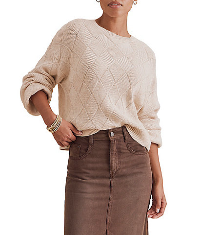 Splendid Solstice Crew Neck Long Sleeve Knit Sweater