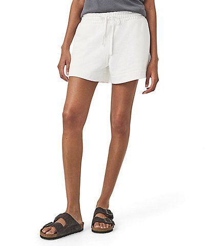 Splendid Terry Knit Sun Print Mid Rise Lounge Shorts