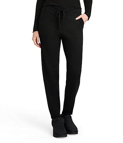 Splendid x Cella Jane Blog Knit High Rise Elastic Tie Front Jogger Pant