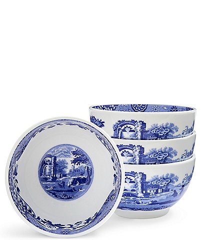 Spode Blue Italian Collection Dip Bowls, Set of 4
