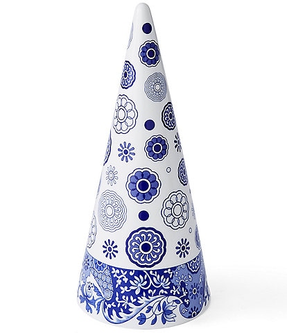 Spode Blue Italian Collection Medium Decorative Cone