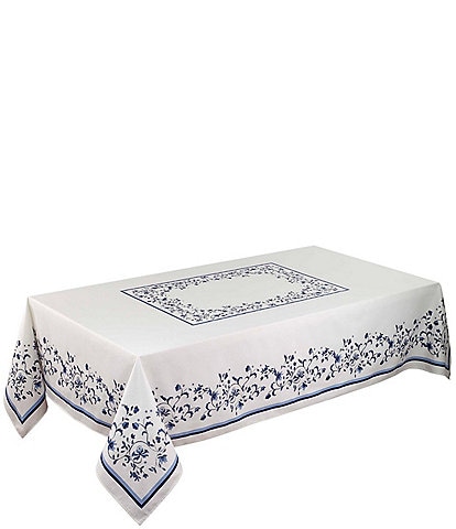 Spode Portofino Blue Floral Tablecloth