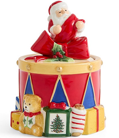 Spode Christmas Memories Santa Candy Box