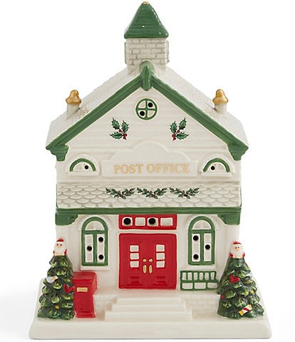 Spode Christmas Tree Christmas Village Post Office Figurine