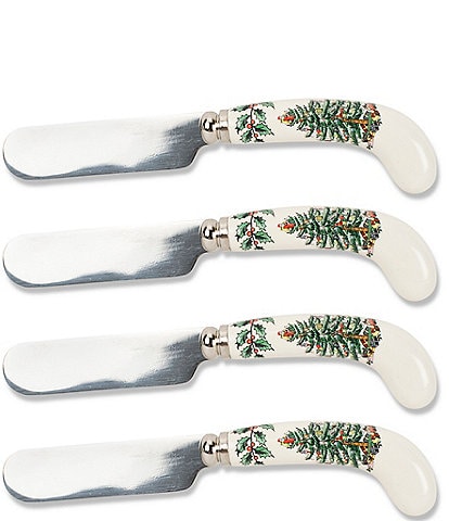 Spode Christmas Tree Collection Christmas Tree Spreaders Set of 4