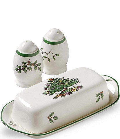 Spode Christmas Tree Hostess Set