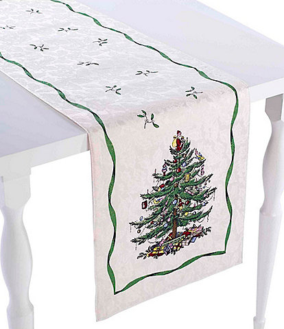 Spode Christmas Tree Table Runner