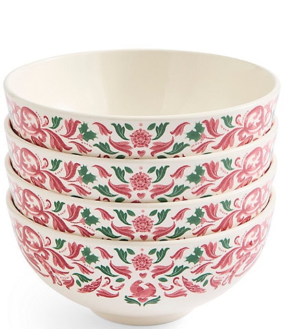 Spode Christmas Tree Yuletide Collection Bowl Set of 4