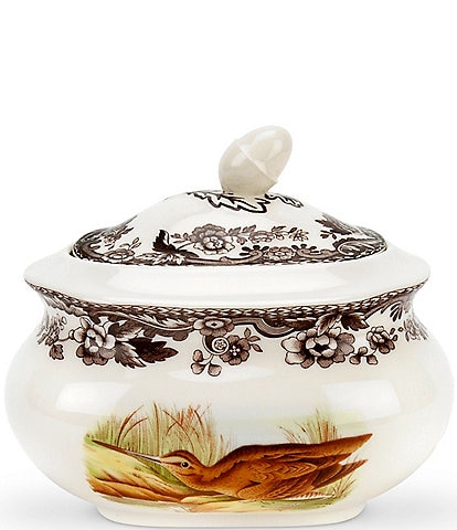 Spode Festive Fall Collection Woodland Covered Sugar Bowl