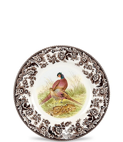 Spode Festive Fall Collection Woodland Pheasant Salad Plate