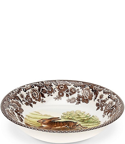 Spode Festive Fall Collection Woodland Rabbit Cereal Bowl