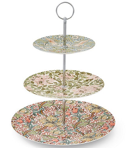 Spode Morris & Co. Collection 3-Tier Cake Stand