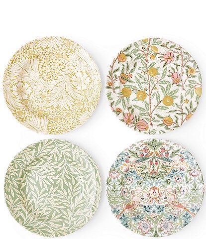 Spode Morris & Co. Collection Assorted Side Plates, Set of 4