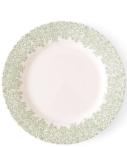 Spode Morris & Co. Collection Leaf Border Dinner Plates, Set of 4