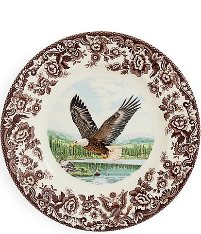 Spode Woodland Collection Eagle 250th Anniversary Salad Plate