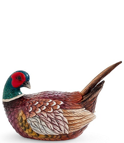 Spode Woodland Collection Pheasant Gravy Boat