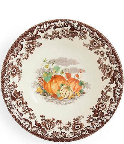 Spode Woodland Harvest Pumpkin Cereal Bowl