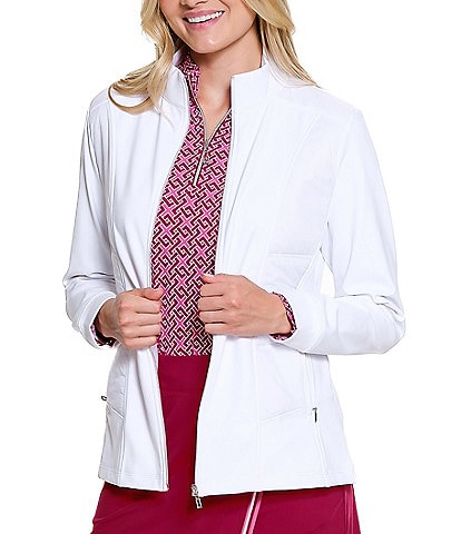 Sport Haley Elevation Knit Zip Front Jacket