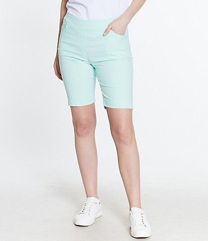 Sport Haley Solid Pull-On Pocket 9#double; Short