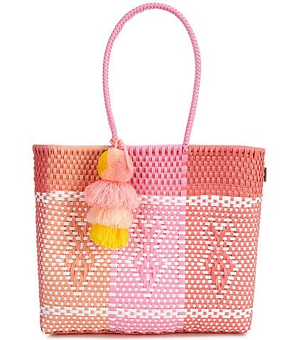 Squeeze De Citron Melon Rose Minnow Medium Tote Bag