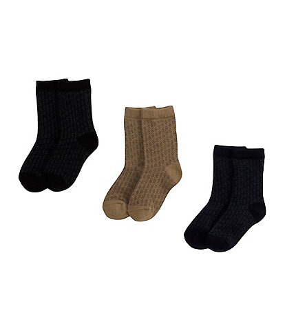 Starting Out 3-Pack Crew Dress Socks