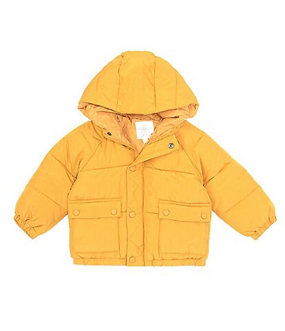 Starting Out Baby Boys 12-24 Months Quilted Hooded Puffer Coat