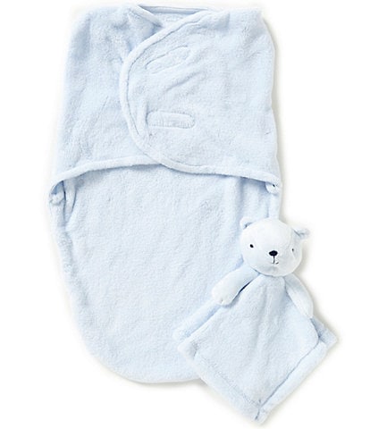 Starting Out Baby Fleece Swaddle & Blanket Buddy Set