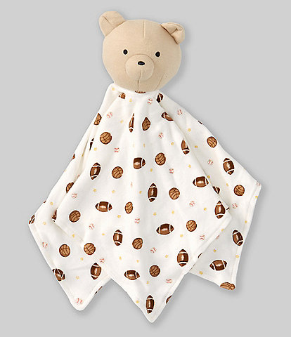 Starting Out Baby Boys Football Print Bear Lovie