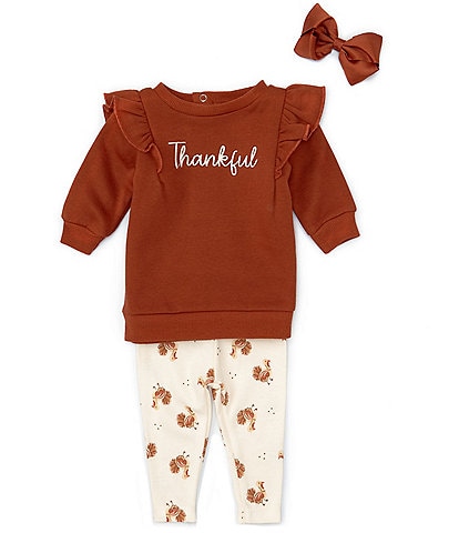 Baby Girl Solid Color Leggings Set Ribbed Knit Infant Basic - Temu