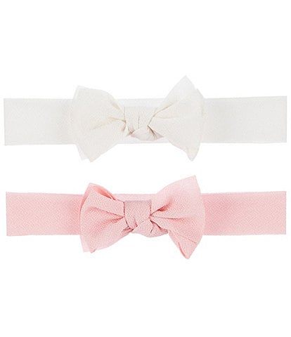 Starting Out Baby Girls 2-Pack Medium Shimmer Bow Headband