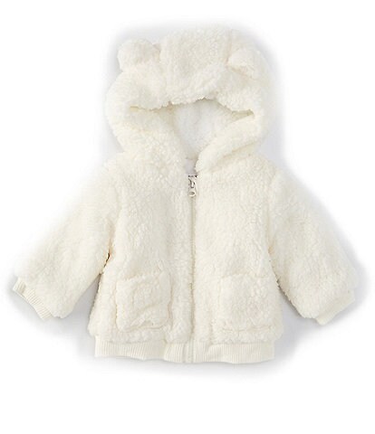 Starting Out Baby Girls 3-24 Months Bear Hood Coat