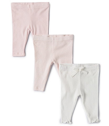 Starting Out Baby Girls Newborn-9 Months 3-Pack Pant Set