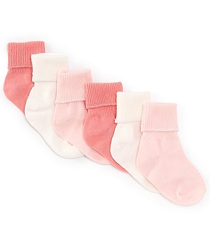 Starting Out Baby Girls Roll Tab Socks