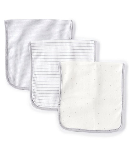 Starting Out Baby Stars 3-Pack Burp Cloths