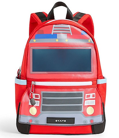 STATE Bags Kids' Kane Firetruck Mini Backpack