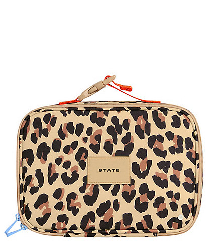 STATE Bags Rodgers Leopard Print Lunch Box