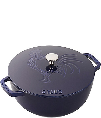 Staub Cast Iron 3.75qt Essential Dutch Oven with Rooster Lid