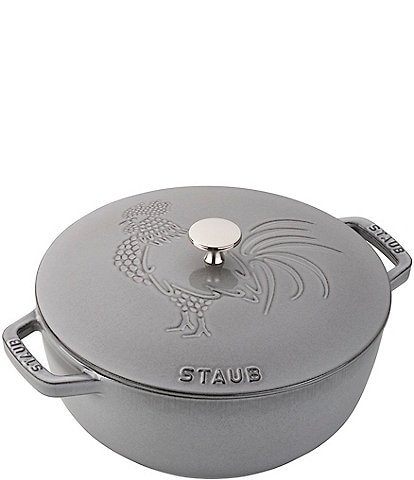 Staub Cast Iron 3.75qt Essential Dutch Oven with Rooster Lid