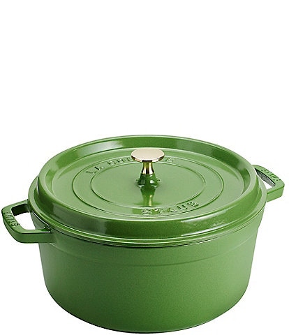Staub Cast Iron Round Dutch Oven, 5.5 qt.